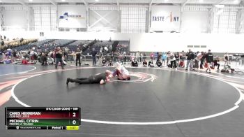 189 lbs Cons. Round 4 - Chris Herriman, Club Not Listed vs Michael Citrin, Proper-ly Trained