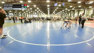 154 lbs Rr Rnd 1 - Calen Saska, TDWC Maniacs Blue - MS vs Kingston Corrente, Iron Faith - MS