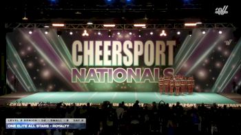 One Elite Allstars - Royalty [2026 L2 Senior - D2 - Small - B Day 2] 2026 CHEERSPORT National All Star Cheerleading Championship