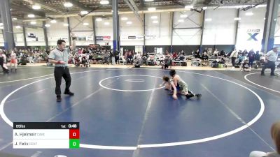 65 lbs Consolation - Arcadia Hjelmeir, Caveman Mat Club vs Jaeden Felix, Central Coast Most Wanted