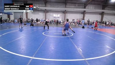 165 lbs Semifinal - Harry Asatrian.Jr, Scorpions - HS vs Jeremy Marsella, Triumph Maize - HS