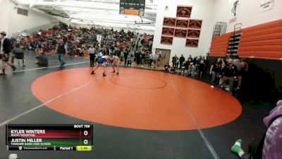 160A Round 4 - Justin Miller, Thunder Basin High School vs Kyler Winters, Rocky Mountain