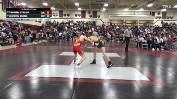 126 lbs Round 1 - Quentin Smith, Hinton vs Timothy Sytsma, Carlisle