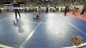 43 lbs Round Of 32 - Benjamin Kroll, Raw Wrestling Club vs Everett Collard, Standfast