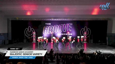 Rainbow Dance Academy - Majestic Senior Variety [2025 Junior - Pom - Large Day 1] 2025 Athletic Championships Nationals & Dance Grand Nationals