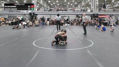 80 lbs Semis (4 Team) - Rylan Maines, PA Gold vs Mason Gibson, Revival