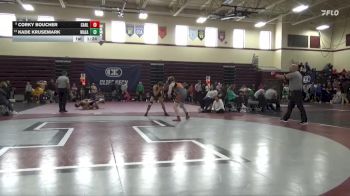 132 lbs Cons. Round 2 - Corky Boucher, Carlisle vs Kade Krusemark, Waterloo East