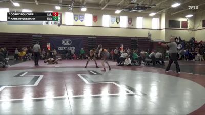 132 lbs Cons. Round 2 - Corky Boucher, Carlisle vs Kade Krusemark, Waterloo East