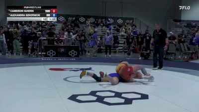 59 kg Cons. Semis - Cameron Guerin, Titan Mercury Wrestling Club (TMWC) vs Alexandra Szkotnicki, Bearcat Wrestling Club