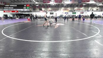 157 lbs Champ. Round 3 - Gavin Braun, Dakota Wesleyan (S.D.) vs Josey Jernegan, University Of Saint Mary (KS)