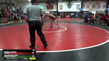 138 lbs Round 5 - Remington Fry, Prairie City Monroe vs Efren Huerta, Ottumwa
