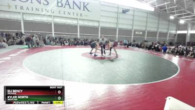 150 lbs Cons. Round 5 - Kyler North, Westlake vs Eli Bency, Palisade