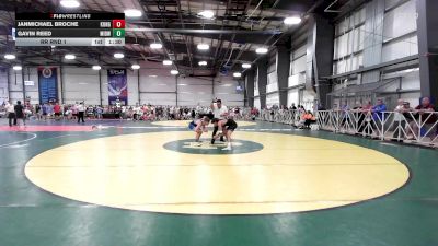 126 lbs Rr Rnd 1 - JanMichael Broche, KongKrete Wrestling Academy vs Gavin Reed, Midwest RTC