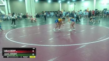 135 lbs Round 2 (8 Team) - Laila Cuevas, Nebraska Marvels vs Alexa Swaney, South Dakota Heat