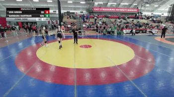 131 lbs Cons. Semi - Barbara Hartman, York vs Zoe Gress, East Stroudsburg University