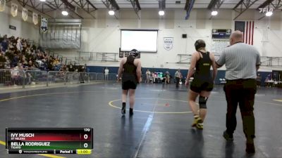 170 lbs Cons. Round 2 - Ivy Musch, St Helens vs Bella Rodriguez, Tigard