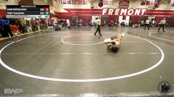 144 lbs Cons. Round 1 - Troy Calupad, Valley Christian (San Jose) vs Liam Rutigliano, Christopher