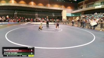 68-69 lbs Round 3 - Kypton Maynez, Fallon Outlaws Wrestling Club vs Kaleb Rodriguez, Spanish Springs Wrestling Club