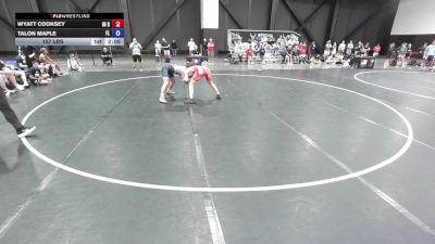 157 lbs Wyatt Cooksey, Indiana Blue vs Talon Maple, Florida