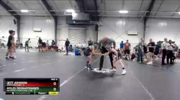 72 lbs Round 3 (8 Team) - Myles DeGraffenried, Reverence Wrestling Club vs Jett Johnson, North Brevard