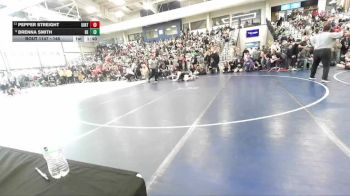 145 lbs Cons. Round 4 - Brenna Smith, Box Elder vs Pepper Streight, Uintah