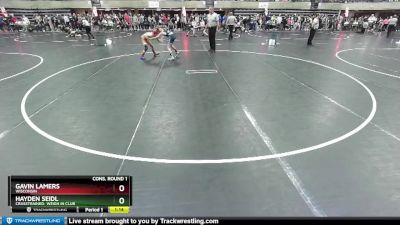 91 lbs Cons. Round 1 - Hayden Seidl, CrassTrained: Weigh In Club vs Gavin Lamers, Wisconsin