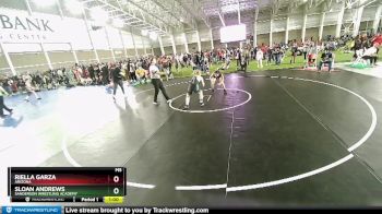 125 lbs Cons. Round 1 - Sloan Andrews, Sanderson Wrestling Academy vs Riella Garza, Arizona