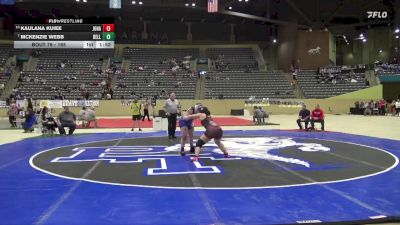 165 lbs Champ. Round 1 - McKenzie Webb, Bell County vs Kaulana Kuiee, John Hardin
