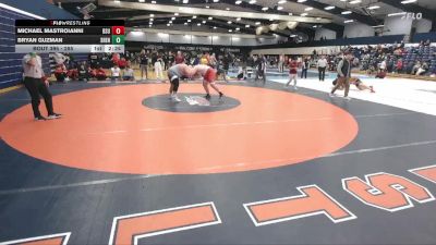 285 lbs Cons. Round 3 - Michael Mastroianni, Bridgewater State vs Bryan Guzman, Shenandoah