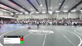 46 lbs Rr Rnd 2 - Colten Black, Ravage WC vs Kiah Alcon, Stout Wr Acd