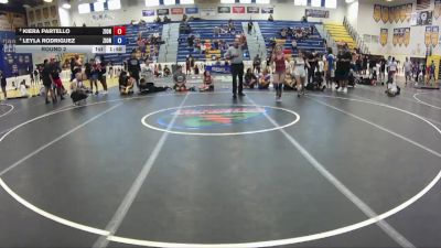 106 lbs Round 2 - Kiera Partello, SOT / DOZ vs Leyla Rodriguez, Gladiator WC