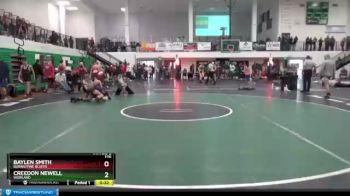 126 lbs Cons. Round 3 - Creedon Newell, Worland vs Baylen Smith, Burns/Pine Bluffs