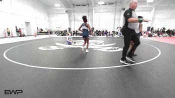 110 lbs Rr Rnd 3 - Daijah Harris, Ponca City LadyCat Wrestling vs Charlie Turner, Stillwater Lady Pioneers JH