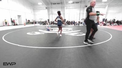 110 lbs Rr Rnd 3 - Daijah Harris, Ponca City LadyCat Wrestling vs Charlie Turner, Stillwater Lady Pioneers JH