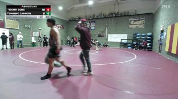 175 lbs Cons. Round 5 - Santino Cannone, Xavier Prep vs Khann Dong, Patriot