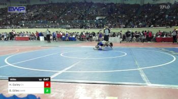 80 lbs Consi Of 32 #2 - Hudson Dailey, Cascia Hall vs Brady Gilles, Harrah