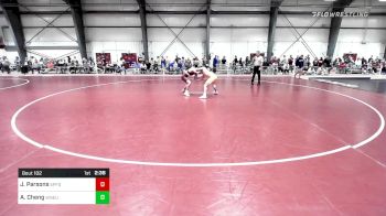 141 lbs Round Of 16 - Joseph Parsons, Springfield vs Ayden Cheng, Western New England