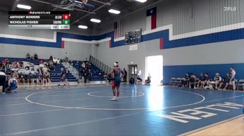 175 lbs Round 3 (3 Team) - Anthony Bowers, Allen vs Nicholas Fisher, Conroe Woodlands College Park