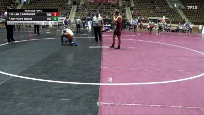 1A-4A 215 Champ. Round 2 - Elijah Carpenter, T. R. Miller vs Anthony Hicks, Fultondale