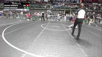 57 lbs 3rd Place - Anthony Benedetti, Power Half Wrestling Academy vs Vincent Brownlee, Eht