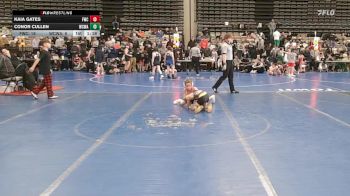 49 lbs Rr Rnd 2 - Kaia Gates, Falcons Wrestling Club - ESC vs Conor Cullen, Wrecking Crew Wrestling Academy - ESC