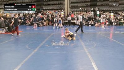 49 lbs Rr Rnd 2 - Kaia Gates, Falcons Wrestling Club - ESC vs Conor Cullen, Wrecking Crew Wrestling Academy - ESC