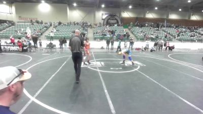 98 lbs 3rd Place - Gabriel Rodriguez, Jr Eagles vs Jaxson Newport, Intermountain