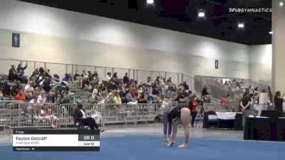 Payton Gatzlaff - Floor, Triad Gym #1051 - 2021 USA Gymnastics Development Program National Championships