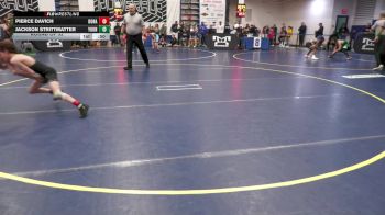 72 lbs Round Of 32 - Pierce Davich, Donahue W.A. vs Jackson Strittmatter, Young Guns