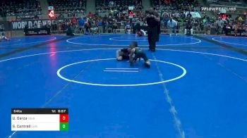 64 lbs Consolation - Urijah Garza, Cougar WC vs Skylar Cantrell, Cleveland Takedown Club