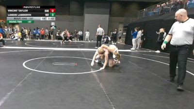 157 lbs Champ. Round 1 - Vincint Taylor, Hastings (Neb.) vs Landin Lamberth, Wayland Baptist (Texas)