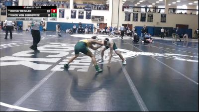 114 lbs Round Of 32 - Royce Wetzler, Benedictine Prep vs Vince Von Bernewitz, Great Bridge