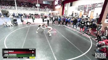132 lbs Champ. Round 1 - Cole Ingle, Weiser vs Jase Hendren, Lewiston High School