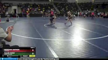 140 lbs Cons. Semi - Meridian Snitker, Waukon vs Mahri Manz, Lewis Central